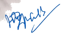 Mohammad Azharuddin Signature